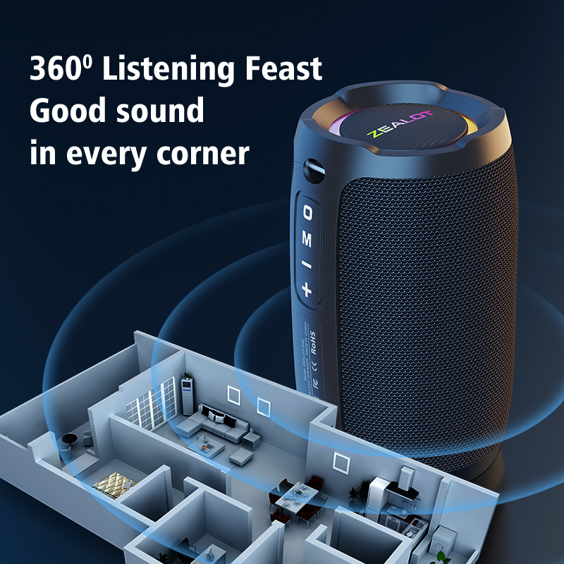 ZEALOT-S49 Portable Bluetooth  - đánh giá và giá Holy Stone Drone Hs175