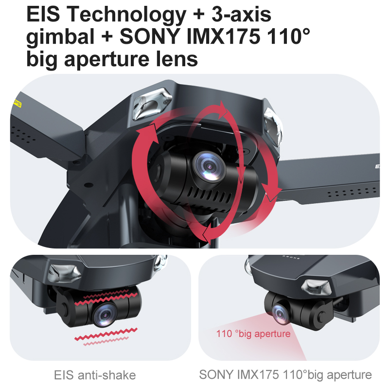 JJRC X20 3-Axis Gimbal Anti-sh - đánh giá và giá Jjrc Drone X20