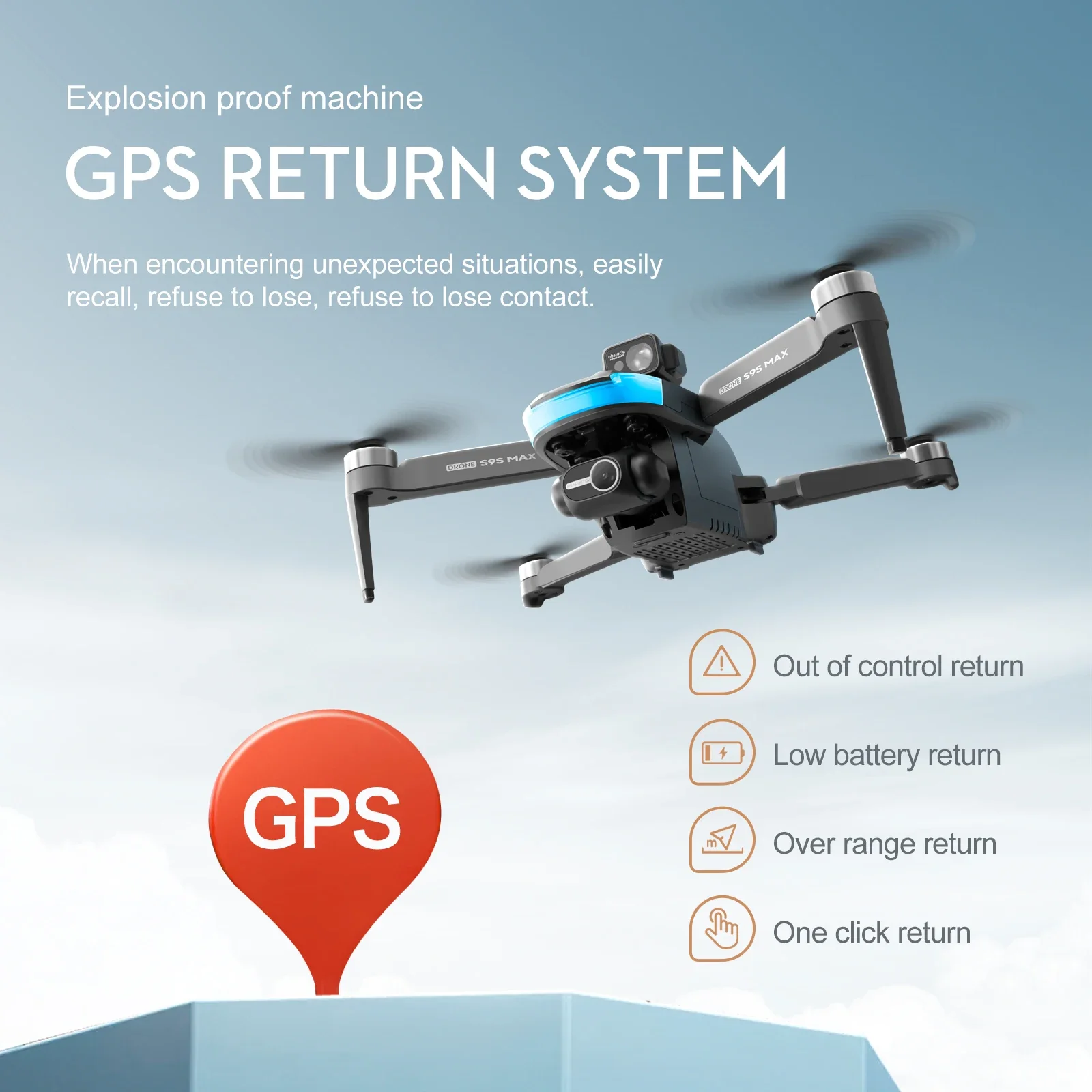 NEW S9S MAX MINI Drone 4K 2-Ax - đánh giá và giá Drone Lidar