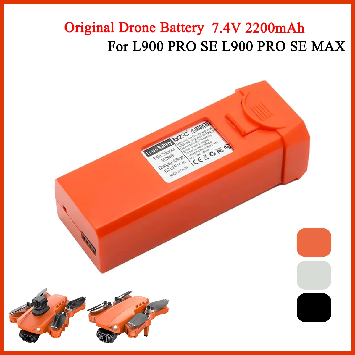 Battery L900 PRO SE Max Drone  - đánh giá và giá Jjrc Drone X12