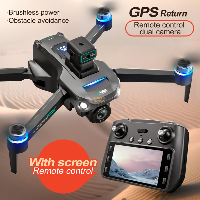 8K Dual Camera 5G WIFI FPV Rem - đánh giá và giá Drone Lidar