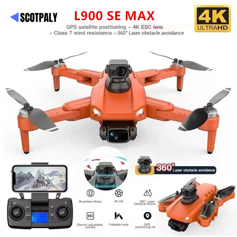 L900 Pro SE MAX GPS Drone 4K P - đánh giá và giá Jjrc Drone X12