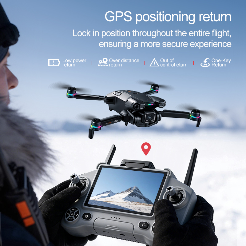 New K900 MAX GPS Drone with 4K - đánh giá và giá Drone Surveying