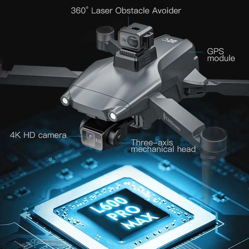 L600 PRO MAX GPS Drone Profess - đánh giá và giá Drone Surveying