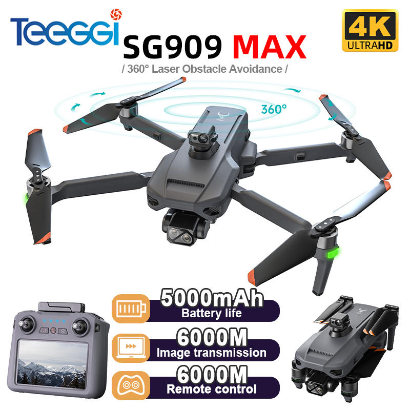 Teeggi SG909 MAX GPS Drone Wit - đánh giá và giá Drone Mapping