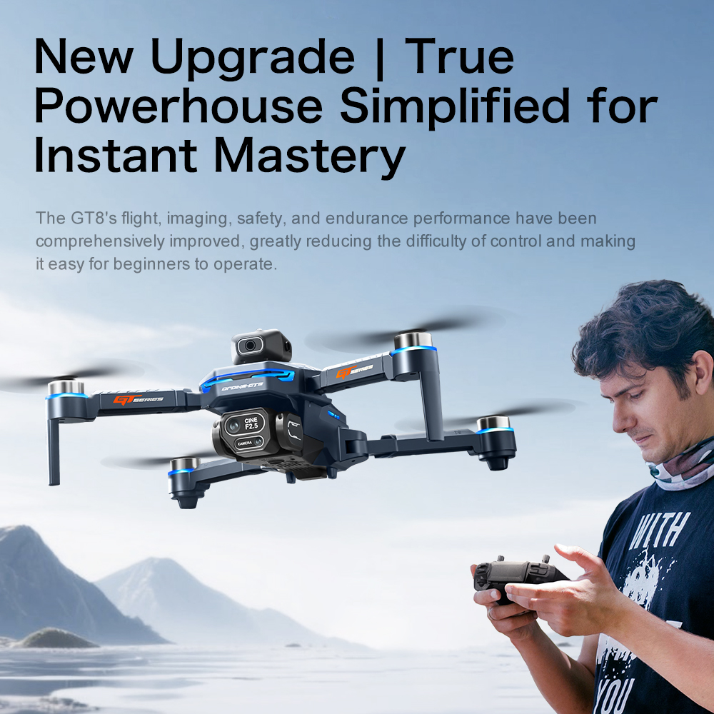 Lenovo GT8 drone 8K HD dual ca - đánh giá và giá Drone Photogrammetry