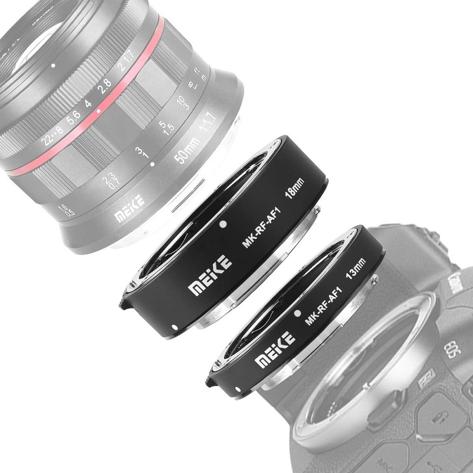 Meike MK-RF-AF1 Metal Auto Foc - đánh giá và giá Canon Camera Eos R50