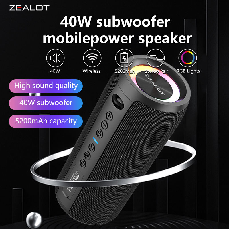 ZEALOT S51 Pro 40W Wireless Sp - đánh giá và giá Holy Stone Drone Hs175